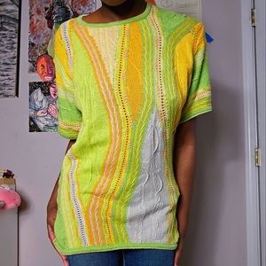 Coogi knit t-shirt
